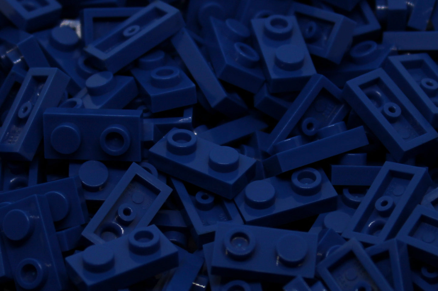 1X2X1/3 Stud Bricks 200 Pack (Royal Blue)