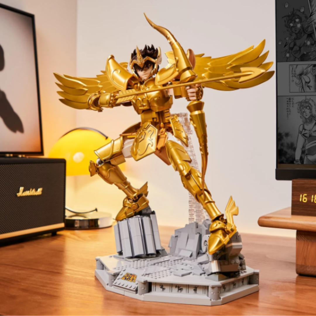 Pantasy 86601 Saint Seiya – Sagittarius Gold Cloth Building Block Set