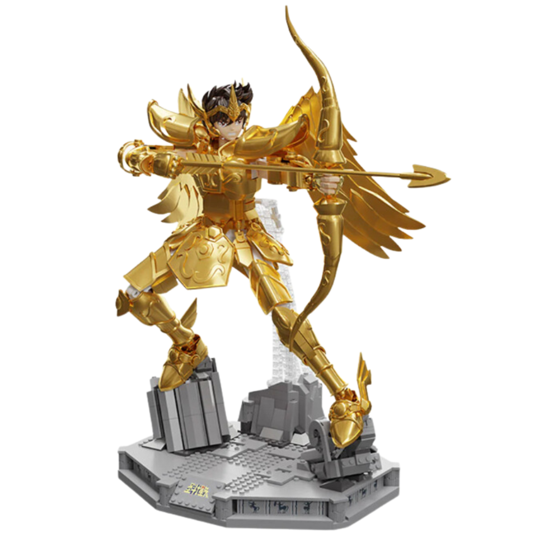 Pantasy 86601 Saint Seiya – Sagittarius Gold Cloth Building Block Set