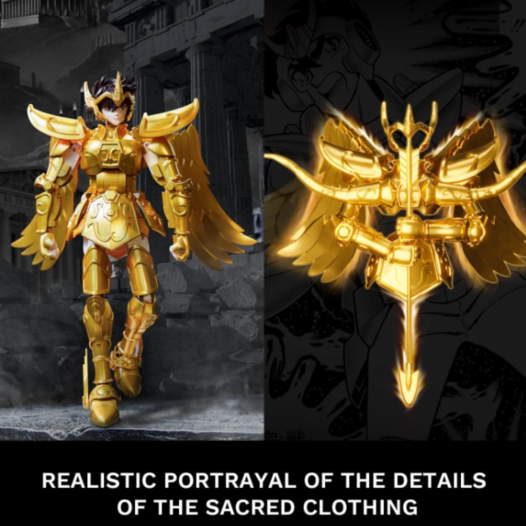 Pantasy 86601 Saint Seiya – Sagittarius Gold Cloth Building Block Set