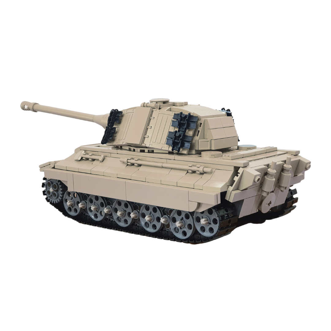 IMEX Oxford King Tiger Tank Brick Set – 767-Piece WWII German Heavy Tank Model