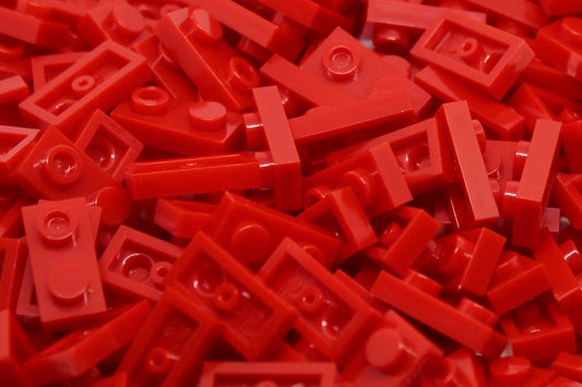 1X2X1/3 Stud Bricks 200 Pack (Red)