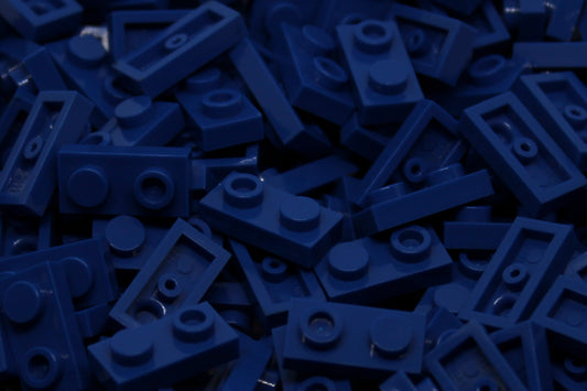 1X2X1/3 Stud Bricks 200 Pack (Royal Blue)