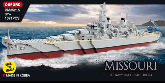 IMEX Oxford Missouri US Navy Battleship BB-63
